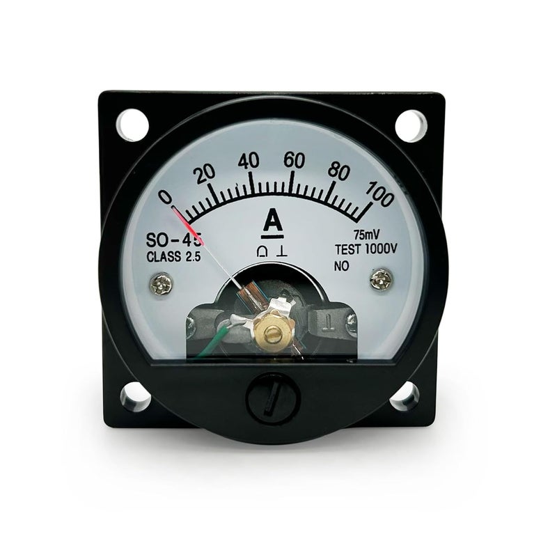 LEPEVNEY عداد قياس الجهد التناظري SO-45 DC 100A/75MV دائري لقياس التيار - Image 1